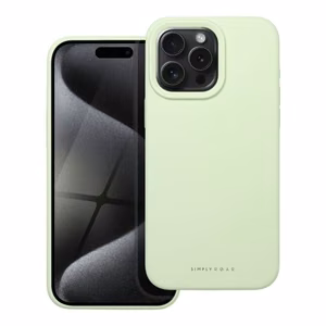 ROAR Suojakuori CLOUD SKIN iPhone 15 Pro Max:lle vaaleanvihreä