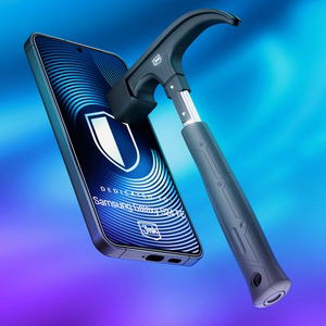 Karkaistu lasi 3mk HardGlass Max Lite musta Samsung Galaxy S24 FE:lle