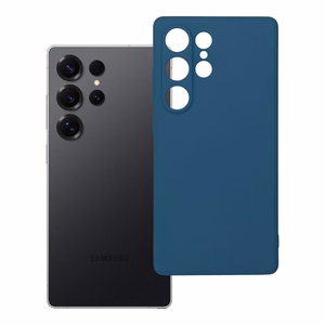 Pehmeä suojakuori Samsung S25 Ultra tummansininen
