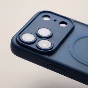 Mag Matt Suojakuori iPhone 16 Pro Max 6,9" tummansininen kameransuoja