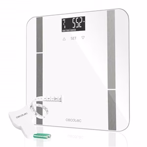 Cecotec Surface Precision 9400 Full Healthy – älyvaaka, enintään 180 kg, 100 g tarkkuus, valkoinen