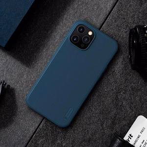 Nillkin Super Frosted Shield Pro suojakuori laitteelle Apple iPhone 12 Pro Max, punainen