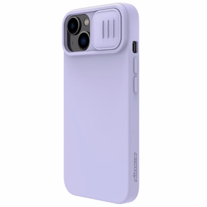 Case Nillkin CamShield Silky Magnetic Silicone Apple iPhone 14 Plus light purple