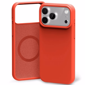Mercury Pure Magsafe Silicon Case suojakuori Apple iPhone 17 Pro:lle punainen