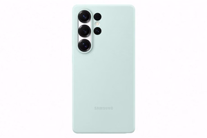 Samsung Silicone Case -suojakuori Samsung Galaxy S25 Ultra -puhelimelle, mintunvärinen