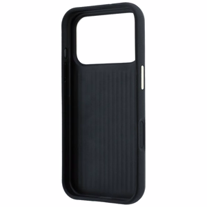 Guess Smooth & Big Strass Logo -suojakuori iPhone 18 Pro / 17 Pro – musta