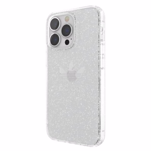 Adidas OR Suojaava selkeä kotelo Glitter iPhone 13 Pro / iPhone 13 - läpinäkyvä hopea