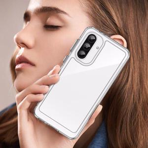 Outer Space Suojakuori Samsung Galaxy A26:lle joustava kehys - läpinäkyvä