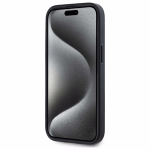 DKNY Grained Metal Logo MagSafe Suojakuori iPhone 15:lle - beige