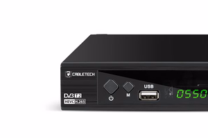 Cabletech URZ0336C – DVB-T2 H.265/HEVC -digitaalinen antenniverkon vastaanotin