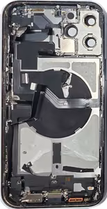 Akun kansi iPhone 12 Pro Max Pacific Blue NFC-latausfleksillä, mikrofonilla alkuperäinen (käytetty Grade B)