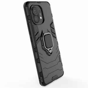 Puhelimen suojakuori Ring Armor Xiaomi Mi 11 musta