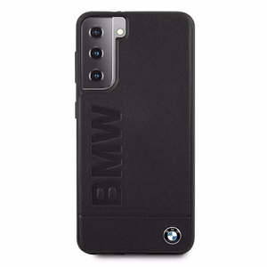 BMW Signature Logo Imprint Case Samsung Galaxy S21+ - musta
