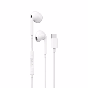 Dudao In-Ear Kuulokkeet USB Type-C Liittimellä Valkoinen
