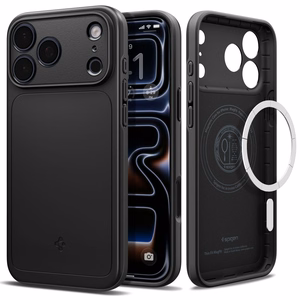 Spigen Thin Fit MagSafe -suojakuori iPhone 17 Pro / 18 Pro -malleille, musta