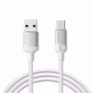 Joyroom S-A62 Lively Series 3A USB-A - USB-C kaapeli 1.2 m - valkoinen