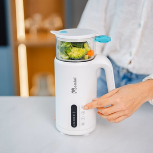 Momini TinyCook 6-in-1-höyrytehosekoitin maidonvalmistustoiminnolla