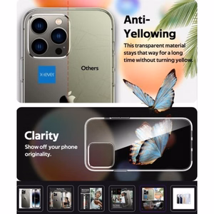 X-Level Antislip/O2 suojakuori Samsung S938 S25 Ultra läpinäkyvä