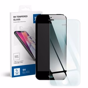Karkaistu lasi iPhone 5 / 5C / 5S:lle Blue Star