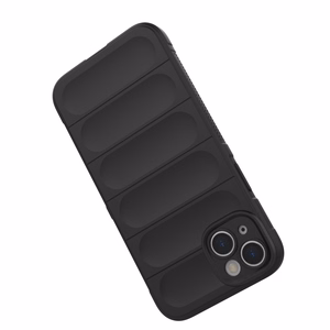 Magic Shield Kotelo tapauksessa iPhone 14 Plus joustava panssaroitu kansi musta