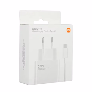 Laturi Xiaomi HyperCharge Combo 67W USB-A valkoinen BHR9465EU