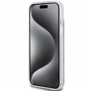 Guess suojakuori iPhone 15 Plus 6,7 GUHCP15MH4PSEGW ruskea HC IML 4G GOLD STRIPE