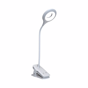 Mini Wozinsky langaton LED-lukuvalo klipsillä + USB-C kaapeli - valkoinen