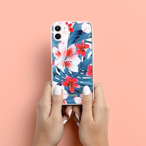 Crong Flower Pattern 03 suojakuori laitteelle iPhone 12 Mini