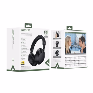 Wireless headphones Acefast H14 Hybrid ANC black
