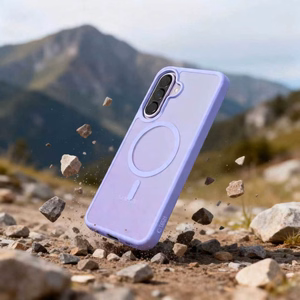 Tech-Protect Magmat MagSafe -suojakuori Samsung Galaxy A36 / A56 / A37 5G:lle - matta violetti