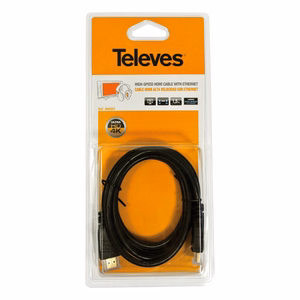 HDMI-HDMI-kaapeli 1,5 m Televes