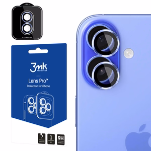 3mk Lens Protection Pro Karkaistu lasi iPhone 17:lle - Sininen