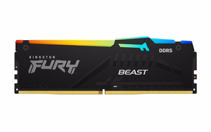 Kingston Technology FURY Beast 16GB 6000MT/s DDR5 CL36 DIMM (2 kpl setti) RGB EXPO