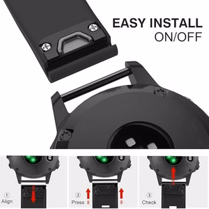 Strap Reach for Garmin Fenix 5 black