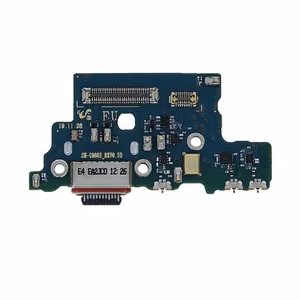 Charging Port Compatible With Samsung G988 S20 Ultra with Flex / Silver OEM