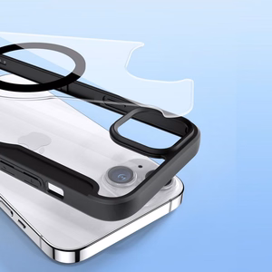 DUX DUCIS lompakkokuori SKIN X PRO MagSafe-yhteensopiva iPhone 15 Plus:lle - musta