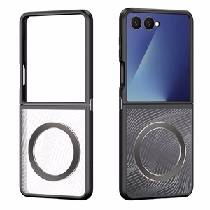 Puhelimen suojakuori Dux Ducis Aimo Mag Samsung F731 Z Flip5 musta