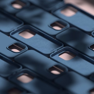 Etteri Silicone Mag case for iPhone 12 / 12 Pro 6,1" dark blue