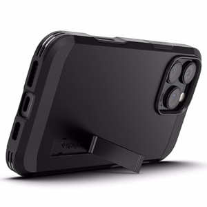 Spigen Tough Armor T MagSafe Suojakuori iPhone 16 Pro Max -puhelimelle - musta