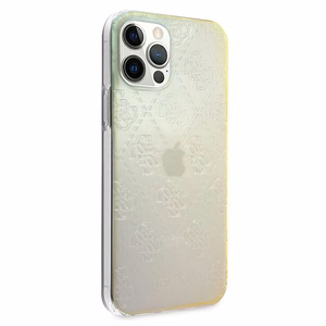 Guess GUHCP12M3D4GIRBL iPhone 12/12 Pro 6.1" iridescent/iridescent hardcase 4G 3D Pattern Collection
