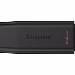 Kingston 64GB kannettava USB 3.2 musta