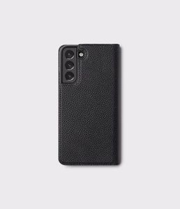 Ringke Folio Signature Flip Leather Case for Samsung Galaxy S22 + (S22 Plus) Black (FSS118R262)