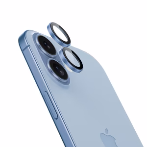 Benks Karkaistu lasi Glass Warrior Lens Protector kameralle iPhone 17:lle (2 linssiä) vaaleansininen