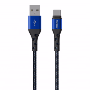 Energizer Ultimate C520CKBL USB-A–USB-C-lataus- ja datakaapeli, 2 m, sininen