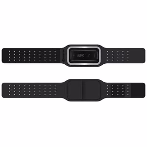 Griffin Sleep Sport -ranne- ja olkavarsinauha seurantataskulla ja jatko-osalla Fitbit-, Misfit- ja Sony-seurantalaitteille, musta