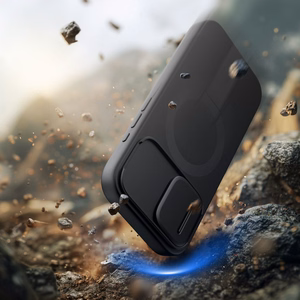 Tech-Protect Kevlar Aura MagSafe Suojakuori iPhone 17:lle - Musta