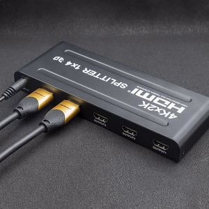 Qoltec 51798 Aktiivinen HDMI-Jakolaite 4x HDMI 4K 3.4Gb/s