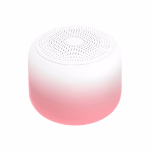 Setty pyöreä kaiutin GB-900, valko-pinkki liukuväri