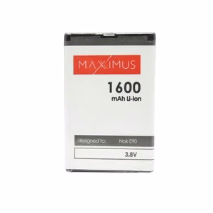 Akku MAXXIMUS NOK E52/E90 1600 LION E55/E63/E71/E72/N97