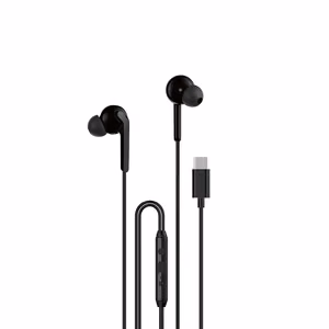 Dudao X3C+ johdolliset USB-C in-ear kuulokkeet 1,2m - musta